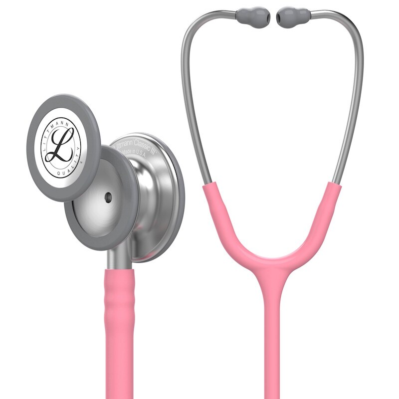 健康管理・計測計 Littman Classic Littmann Classic III Monitoring Stethoscope: Smoke & Lime
